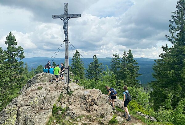 Wandern am Bayerwaldberg Rachel Bayerischer Wald